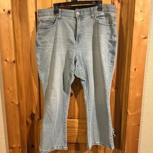 LuLaRoe Crop Kick Flare Jeans